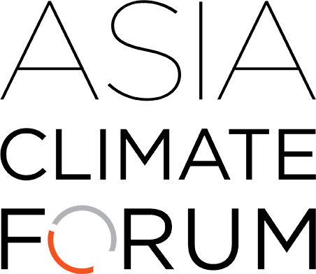 Logo of Asia Climate Forum 2024