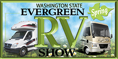 Logo of Evergreen Spring RV Show 2023