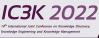 Logo of IC3K 2022
