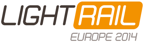 Logo of Light Rail Europe 2014