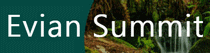 Logo of ÉVIAN SUMMIT Nov. 2024