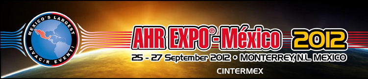 Logo of AHR Expo-Mexico 2012