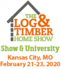 Logo of Log & Timber Home Show Kansas City 2021