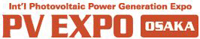 Logo of PV EXPO OSAKA Nov. 2024