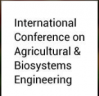 Logo of International Conference on Agricultural and Biosystems Engineering New York 2021