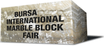 Logo of BURSA INTERNATIONAL MARBLE BLOCK FAIR Oct. 2024
