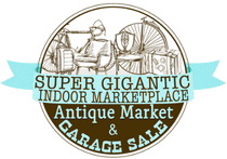 Logo of SUPER GIGANTIC INDOOR MARKETPLACE Oct. 2024