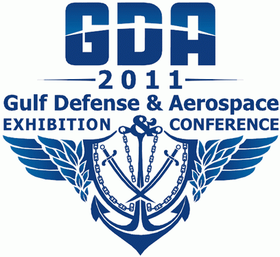 Logo of Gulf Defense & Aerospace (GDA) 2011