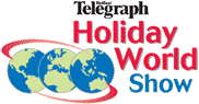 Logo of TELEGRAPH HOLIDAY WORLD SHOW - DUBLIN Jan. 2024