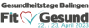 Logo of Gesundheitstage Balingen Fit & Gesund 2023