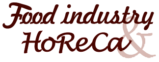 Logo of Food industry. HoReCa 2022