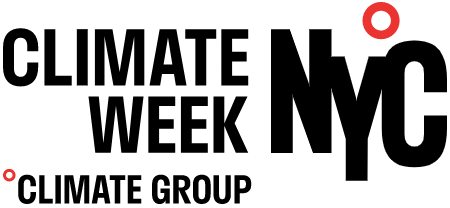 Logo of Climate Week NYC 2024