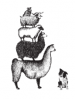 Logo of Fall Fiber Festival & Montpelier Sheep Dog Trials 2024