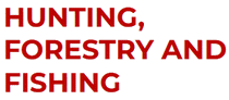 Logo of HUNTING, FORESTRY AND FISHING Sep. 2025