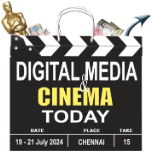 Logo of DIGITAL MEDIA & CINEMA TODAY - CHENNAI Jul. 2025