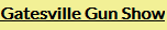 Logo of GATESVILLE GUNS & KNIFE SHOW Nov. 2025