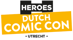 Logo of Heroes Dutch Comic Con 2024