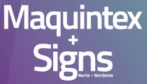 Logo of MAQUINTEX + SIGNS - NORTH & NORTHEAST Sep. 2025