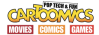 Logo of Cartoomics Movies Comics Games 2020