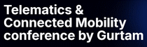 Logo of TELEMATICS AND CONNECTED MOBILITY CONFERENCE BY GURTAM Sep. 2025