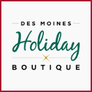 Logo of DES MOINES HOLIDAY BOUTIQUE Nov. 2024