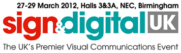 Logo of Sign & Digital UK 2012