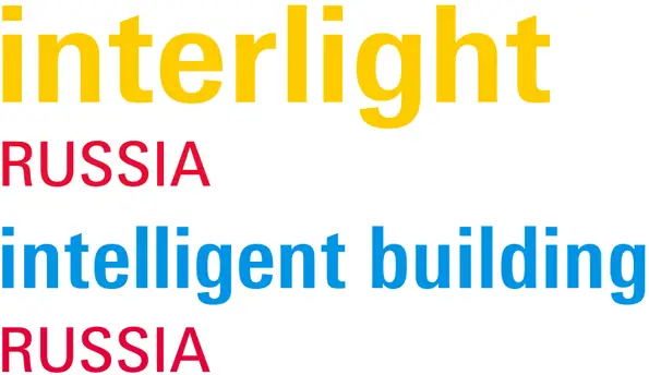 Logo of Interlight Russia | Intelligent building Russia 2025