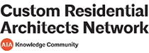 Logo of AIA CUSTOM RESIDENTIAL ARCHITECTS NETWORK Sep. 2026
