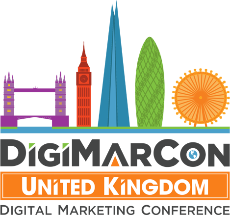 Logo of DigiMarCon UK 2025