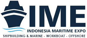Logo of Indonesia Maritime Expo 2025