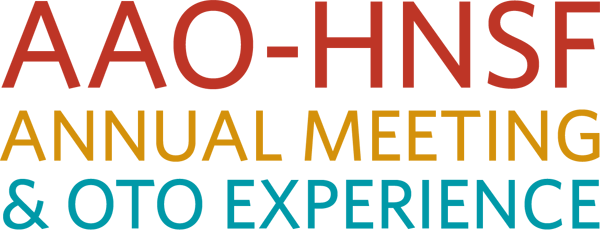 Logo of AAO-HNSF Annual Meeting & OTO Experience 2029