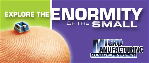 Logo of MicroManufacturing Conference & Exhibits 2012