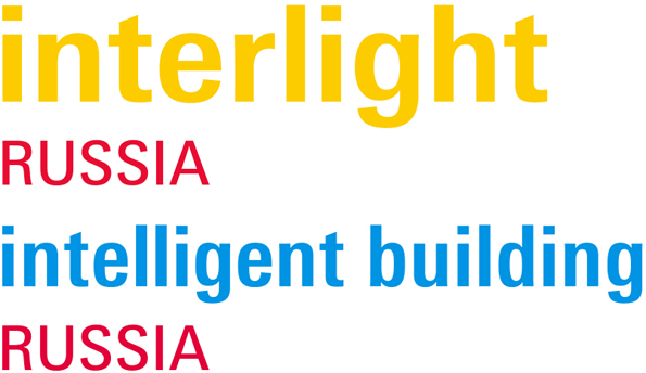 Logo of Interlight Russia | Intelligent building Russia 2024