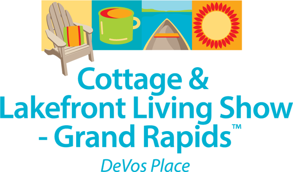 Logo of Cottage & Lakefront Living Show - Grand Rapids 2023