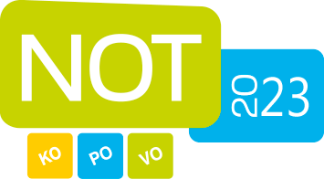Logo of Nationale Onderwijstentoonstelling (NOT) 2023