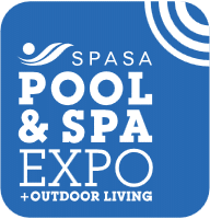 Logo of SPASA POOL & SPA EXPO + OUTDOOR LIVING 2023